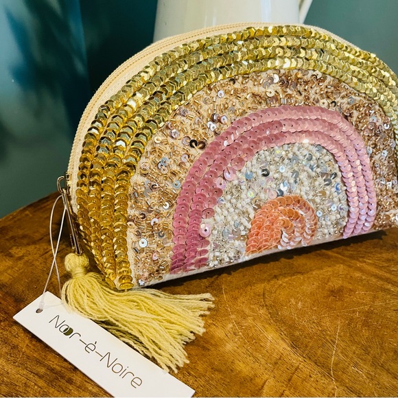 NEW COTTON BLEND MAKEUP BAG - Picture 1 of 7